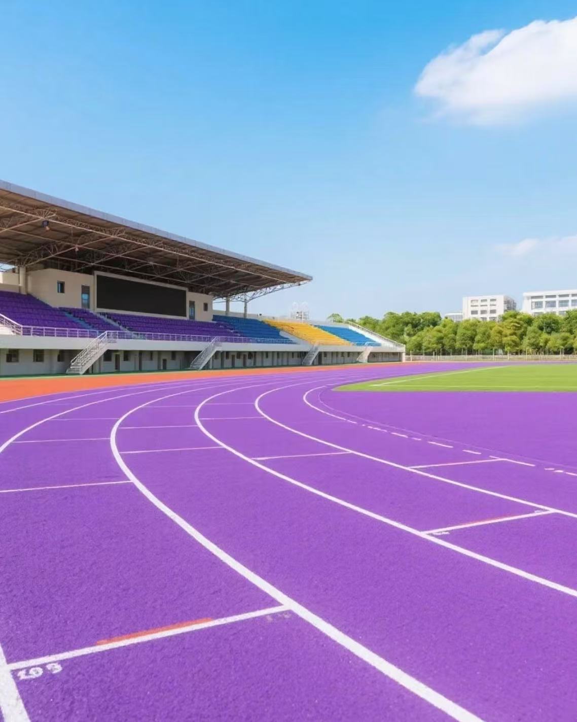 混合型塑胶跑道——专业赛事的常客揭秘